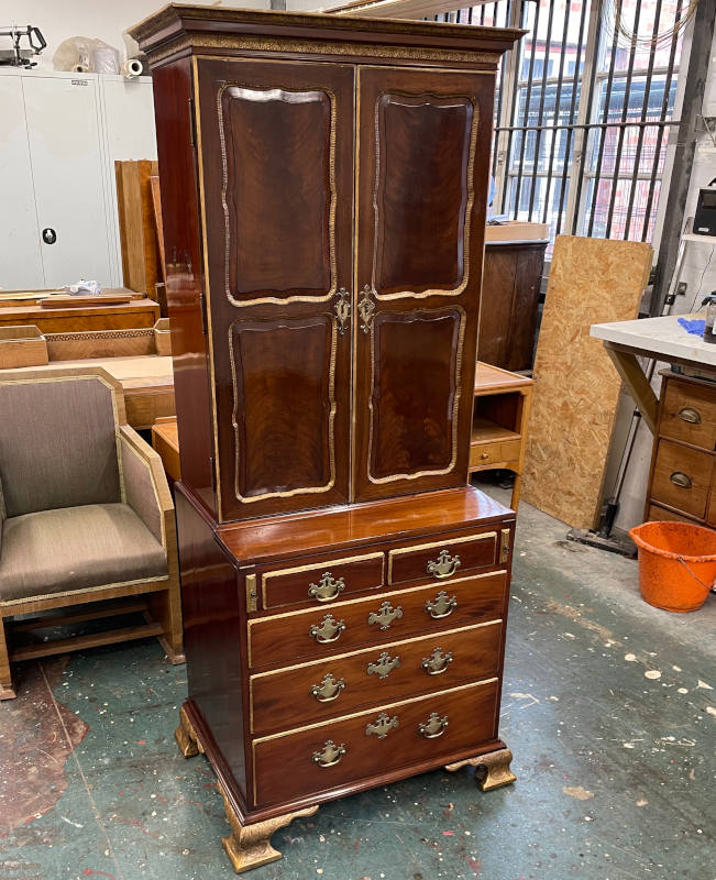 Antique cabinet repair Hampshire